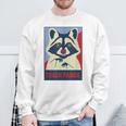 Trash Panda Sweatshirt - Cozy Fun for Raccoon Lovers Gifts for Old Men