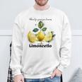 Wenn Du Zitronen Bekommst Mach Limoncello Travel To Italy Sweatshirt Geschenke für alte Männer