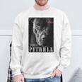 Wild Dog Terrier Bulldog Dog Owner Backprint Pitbull Sweatshirt Geschenke für alte Männer