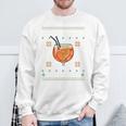 They See Me Aperollin' X Merry Spritzmas Xmas Christmas Long-Sleeved Sweatshirt Geschenke für alte Männer