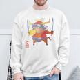 Year Of The Ox Chinese Zodiac Animal Horoscope Red Seal Premium Sweatshirt Gifts for Old Men