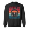 10Th Birthday Boysideo Gamer Level 10 Unlocked Boys Sweatshirt