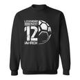 12 Geburtstag Retro Handball Spieler 12 Jahre Junge Kinder Sweatshirt