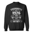 1976Intage Unique Since 1976 Birth Year 1976 Sweatshirt