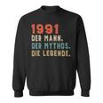 1991 Der Mann Der Mythos Die Legende Sweatshirt
