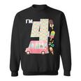4Th Birthday Crew Ice Cream Truck I'm 4 Bday Ice Cream Party Camisa de entrenamiento