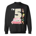 5Th Birthday Crew Ice Cream Truck I'm 5 Bday Ice Cream Party Camisa de entrenamiento
