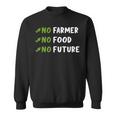 Agriculture No Farmers No Food No Future Sweatshirt