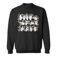 American Sign Language Flower ASL Faith Hope Love Sweatshirt