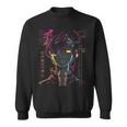 Anime Manga Motif Colourful Illustration Anime Sweatshirt