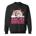 Ask Me About My Explosive Diarrhea Adult Inappropriate Sweatshirt