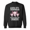 Axolotl Aquaristik Axolotlbreeder Sweatshirt