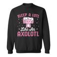 Axolotl Lover Sleep A Lotl Like Sleeping Axolotl Camisa de entrenamiento