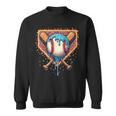 Baseball Drip Home Plate Fun Baseball Apparel For Boys Sweatshirt