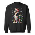 Bernese Mountain Dog Christmas Jumper Xmas Lights Sweatshirt