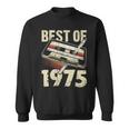 Best Of 1975 Audio Cassette 49Th Birthday 49 Years Old Sweatshirt