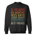 Best Friends Vintage 5 Years Friendship Anniversary Sweatshirt