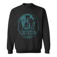 Bigfoot Dogman Mothman Ufo National Cryptid Society Crest Sweatshirt