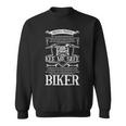 Biker's Prayer Motorcycle Men For Biker Biking Motorcycling Sweatshirt