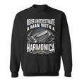 Blues Harp Harmonica Sweatshirt