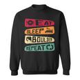 Bouldern Climbing Eat Sleep Boulder Repeat Boulderer Sweatshirt