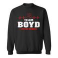Boyd Surname Last Name Family Team Boyd Lifetime Member Sweatshirt
