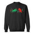 Bulls Bear Stock Exchange Investor Wall Street S Sweatshirt