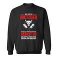 Butcher And Fleischer Sayings I Battle Motif Sweatshirt