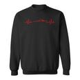 C5 Z06 Vette C5r Heartbeat Stingray Red Sports Car Vintage Sweatshirt