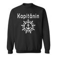 Captain Boat Driving Licence Bestanden Sailing S Sweatshirt