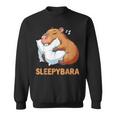 Capybara Sleep Sleepybara Nightdress Capybara Sleep Sweatshirt