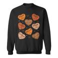 Celebrating Black History Month Black Educated Leader Hearts Sweatshirt