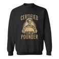 Certified Torta Pounder Quote Retro Latino Mexican Sweatshirt