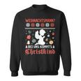 Christkind Santa Claus Christmas Sweatshirt