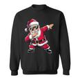 Christmas Boys Children Dabbing Santa Sweatshirt