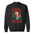 Make Christmas Great Again Santa Trump Christmas Ugly Sweatshirt