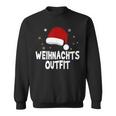 Christmas Outfit Santa Hat Christmas Sweatshirt