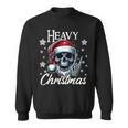 Christmas Skull Christmas Heavy Xmas Skeleton Sweatshirt