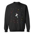 Climbing And Bouldering In The Climbing Hall Sweatshirt