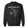 Cómouelan Los Aviones Ingeniero Aeroespacial Ingeniería Aeronáutica Camisa de entrenamiento