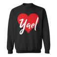 Con El Nombre I Love Yael I Heart Named Camisa de entrenamiento
