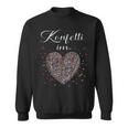 Confetti In Heart Fancy Dress Carnival Confetti Costume Outfit Sweatshirt