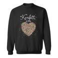 Confetti In Heart Fancy Dress Carnival Confetti Costume Red Sweatshirt