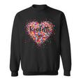 Confetti In The Heart Fancy Dress Costume Carnival Sweatshirt