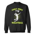 Cool Boys Playolleyballolleyballer Boys Children's Sweatshirt