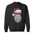 Cool Christmas Cool Santa Claus Christmas Sweatshirt