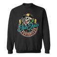 Cool Shit Show Supervisor Skull Hilarious Vintage For Adults Sweatshirt