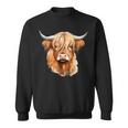 Cow Highland Cow Cow Costume Highland Cow Sweatshirt