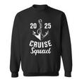 Cruise Squad 2025 With Anchor For Cruising Crew Sweatshirt