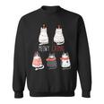 Cute Cats Xmas Kitten Christmas Outfit Christmas Sweatshirt